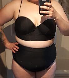 Qiaoer Women S Plus Adjustable Wide Strap Bikini Sexy Bow Breast Pad Split Swimsuit Amazon Ca