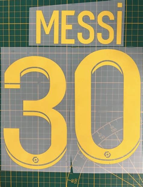 Flocage Officiel Messi 30 2022 2023 Fourth Eur 2000 Picclick It