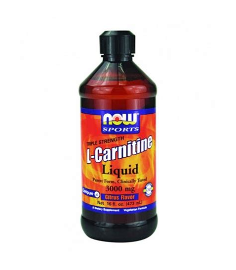 NOW - L-Carnitine Liquid / 465ml.