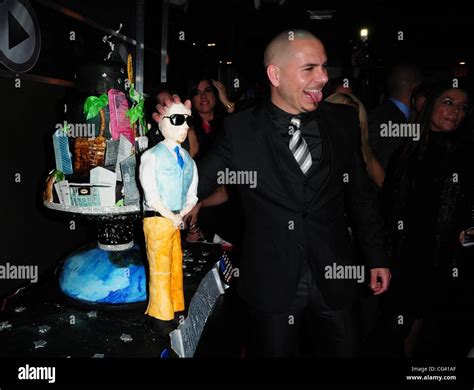 Rapper Pitbull US rapper Pitbull 30th birthday celebration at Club Play ...