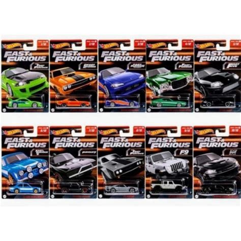 Jual HOT WHEELS Fast And Furious 2023 All Set Hotwheel Hotwheels 70 DodgeCharger Kota