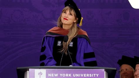 Taylor Swift Delivers Nyu Commencement Speech And Offers Words Of Wisdom