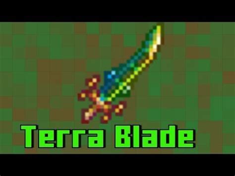 How To Make The Terrablade In Terraria YouTube