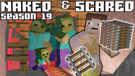 Naked Scared Minecraft Challenge In Ultra Hardcore Season 19