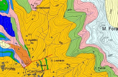 Carta Geologica Il Parco Per L Alluvione