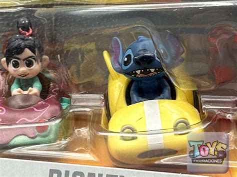 2023 Hot Wheels Disney Racer Verse 4 Pack Mickey Vanellope Stitch Giro VHTF 194735101139 EBay
