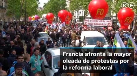 França Enfrenta A Maior Onda De Protestos Contra A Reforma Trabalhista Reaja Servidor