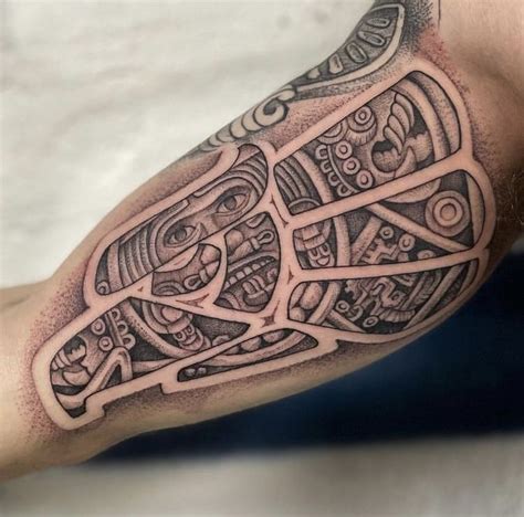 Aztec Tattoos Sleeve Leg Tattoos Tribal Tattoos Tattos Tattoos For