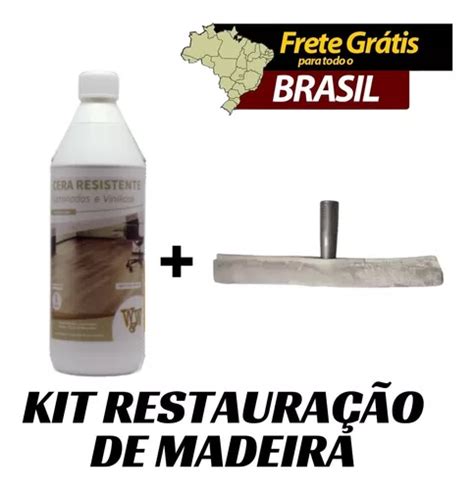 Kit Cera Aplicador Para Pisos Laminados E Vinilicos W W L Frete Gr Tis