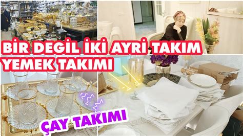 APOCAN SÖZÜNÜ TUTTUYEMEK TAKIMLARI VE ÇAY TAKIMI ALDİM KİZİMLA