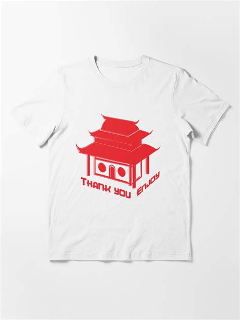 Chinese Take Out Design Thank You Enjoy T Shirt For Sale By