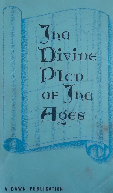 The Divine Plan Of The Ages Charles Taze Russell Books