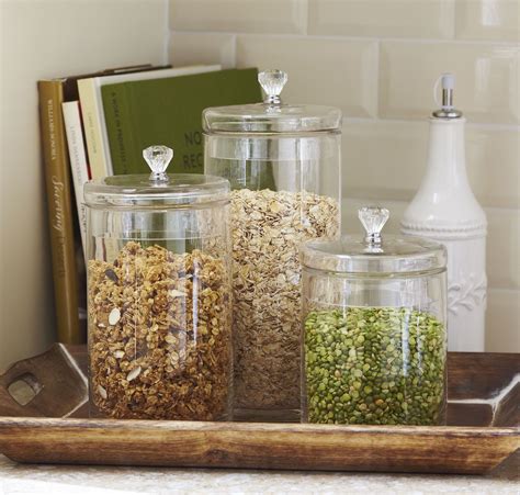 Glass Kitchen Canister Sets For A Stylish And Functional Kitchen Kitchen Ideas