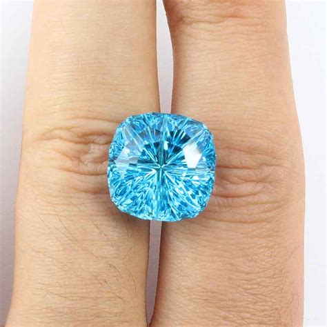 Swiss Blue Topaz Starbrite Cut Carats John Dyer Gems