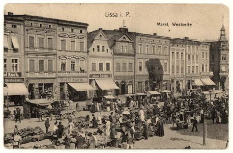 Rynek W Lesznie Pierzeja Zachodnia Muzea Wielkopolski