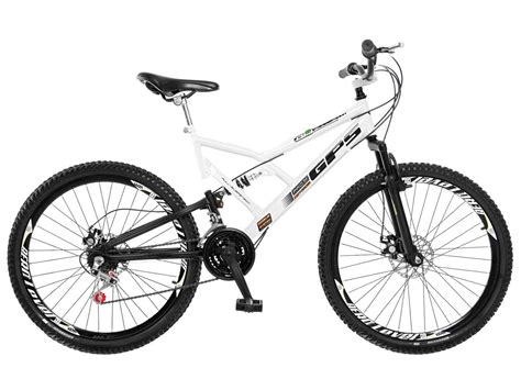 Bicicleta Colli Bike Gps Pro Aro Marchas Dupla Suspens O Freio