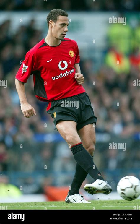 Rio Ferdinand Manchester United Fc Elland Road Leeds England October