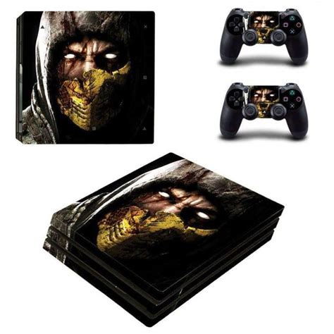 Mortal Kombat X PS4 Pro Skin Sticker Cover ConsoleSkins Co