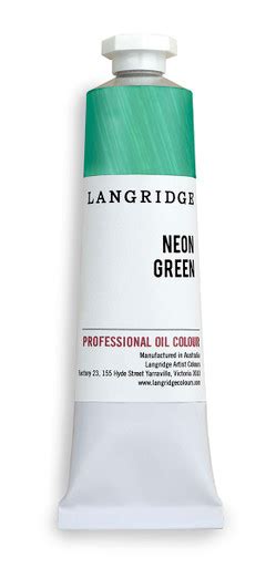 Langridge Neon Green St Luke Artist Colourmen