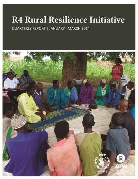 R4 Rural Resilience Initiative Jan Mar 2014 Oxfam