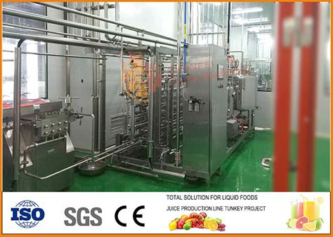 High Temperature Juice Sterilizing Machine Uht Juice Jam Sterilization