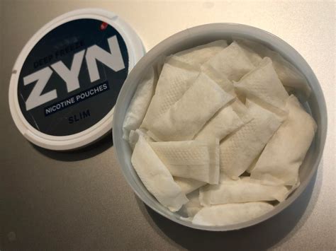 Zyn Deep Freeze Nicotine Pouches Review 8 February 2020