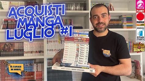 Acquisti MANGA Luglio 1 YouTube