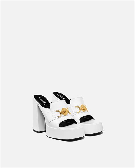 Versace Medusa 95 Platform Mules Versace