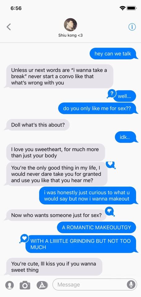 Asking Them If They Only Like You For Sex Incl Gojo Geto Nanami Toji Choso Sukuna