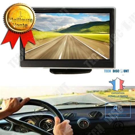 Moniteur New TFT LCD 50 Pouces Voiture Radar Camra De Recul Conduite