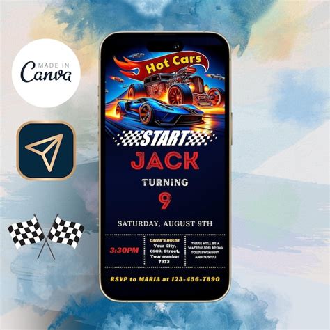 Plantilla hot wheels Etsy México