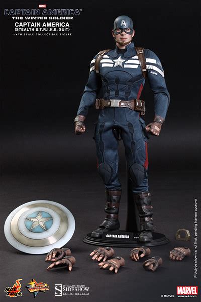 Figuras Hot Toys de El Capitán América El Soldado de Invierno