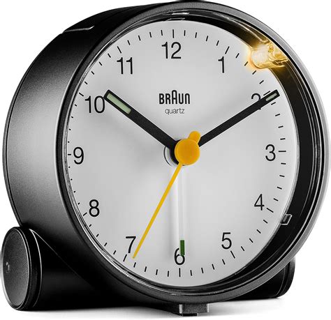 Amazon Braun Classic Analogue Clock With Snooze And Light Quiet