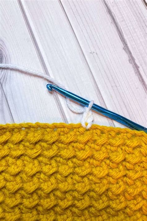 Double Crochet Border for Beginners - thecaffeinatedsnail.com