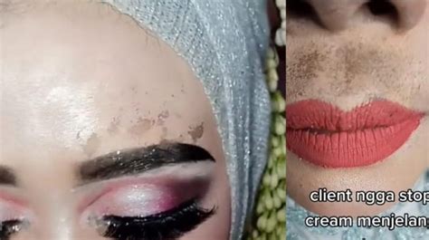 Viral Di Tiktok Mua Bagi Tips Cegah Makeup Longsor Pada Riasan Pengantin