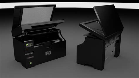 HP LaserJet Pro M1132 MFP free 3D model | CGTrader