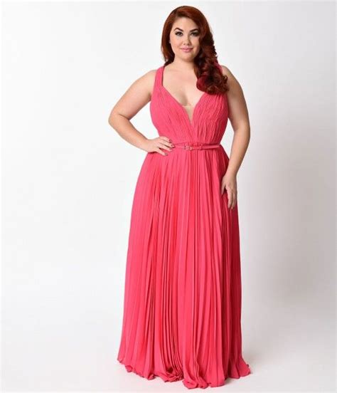 This Flirty Hot Pink Plus Size Dress Is Great For Any Special Occasion It Is S Plus Size