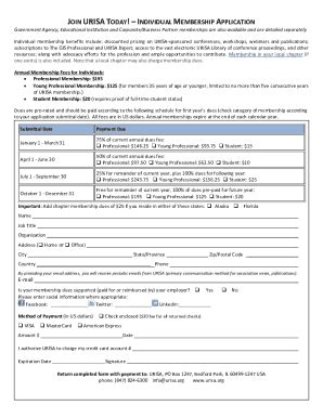 Fillable Online INDIVIDUAL MEMBERSHIP APPLICATION Fax Email Print