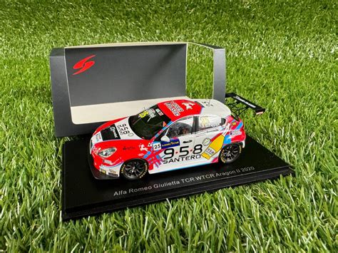 Spark Model Car Alfa Romeo Giulietta Tcr Wtcr Aragon Ii