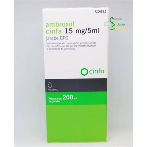 Ambroxol Cinfa Jarabe Ml