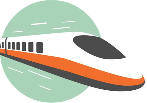 High Speed Train Illustrations Royalty Free Vector Graphics And Clip Art