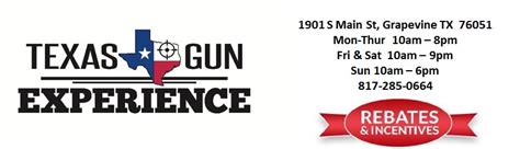 Texas Gun Experience | Gun Rebates