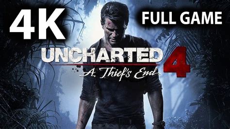 Uncharted 4 Remastered Full Game Walkthrough No Commentary PS4 PRO