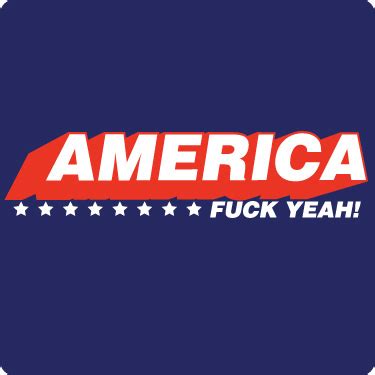 America Fuck Yeah T Shirt White Red Shadow