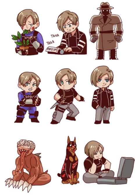 Стикеры резидент ивел (48 фото)