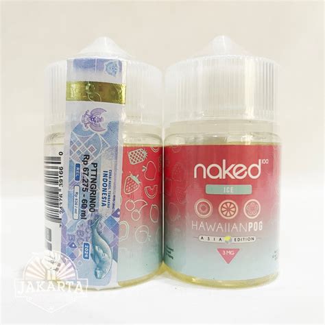 Jual NAKED HAWAIIAN POG ICE ML MG BY NAKED Shopee Indonesia