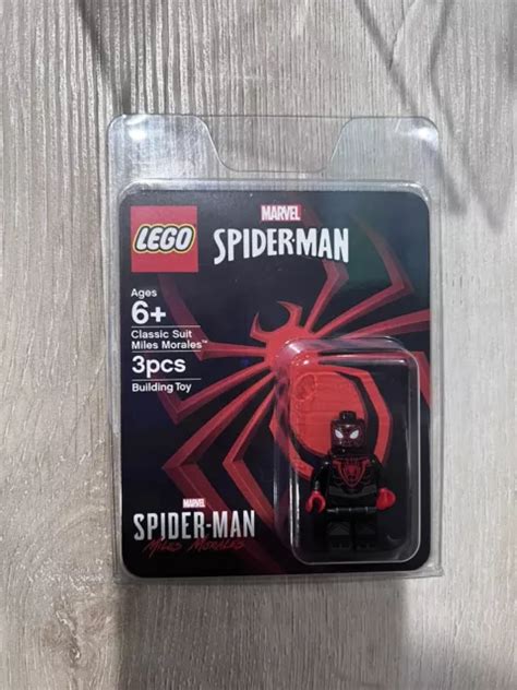 Lego Ps Playstation Classic Suit Spider Man Miles Morales Mini Figure