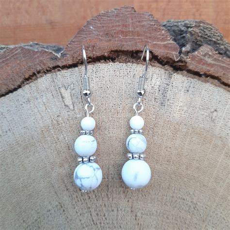 White & Grey Howlite | Crafted & Chosen Jewelry