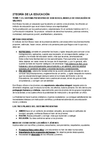 Teoria De La Educacion T Pdf