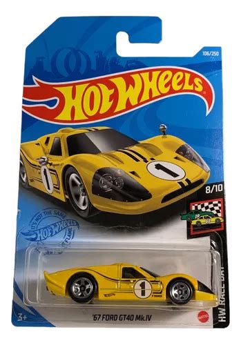 Hot Wheels Ford Gt40 Mk Iv 1967 Oliwagens
